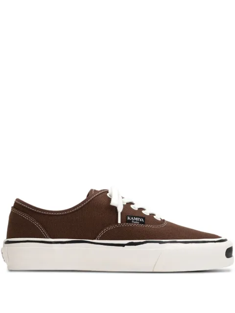 KAMIYA  Herc canvas lace-up sneakers