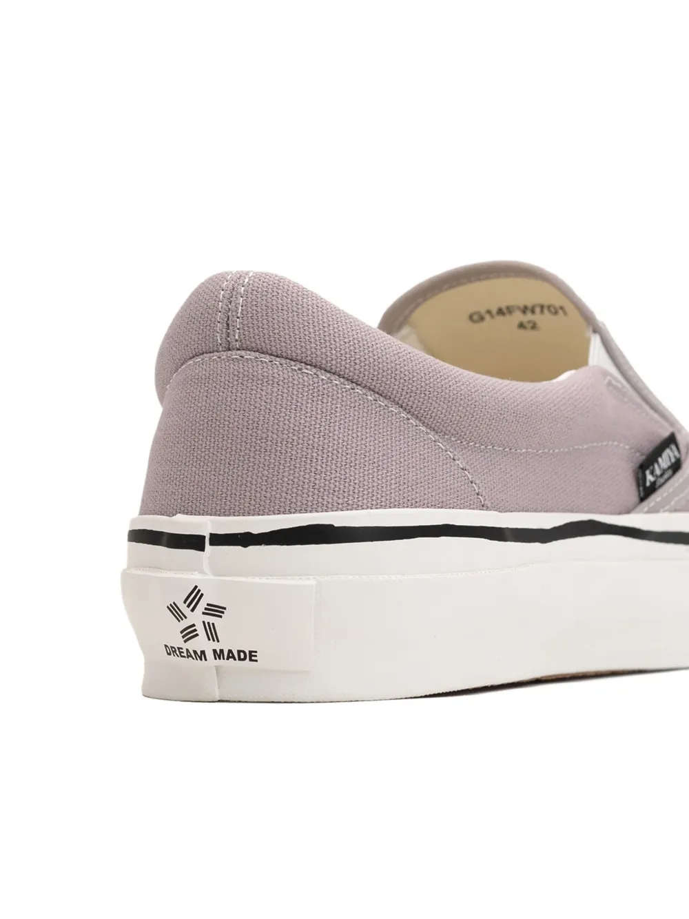 KAMIYA Cornell slip-on sneakers Paars