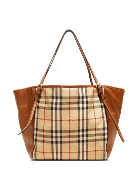 Burberry Pre-Owned شنطة عملية 'نوفا تشيك' من عقد 1990-2000