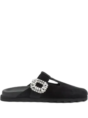 Roger Vivieミュール37ビジュー ROGER VIVIER - ロジェヴィヴィエ ヴィヴクロッグミュール