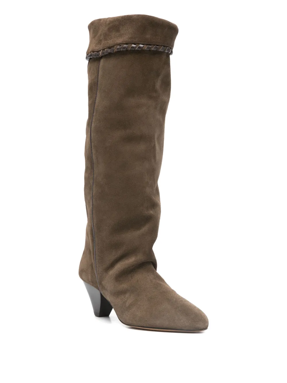ISABEL MARANT 60mm Dalby suede boots | Knee-High Boots | Image 2
