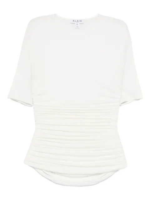 Alaïa round-neck T-shirt