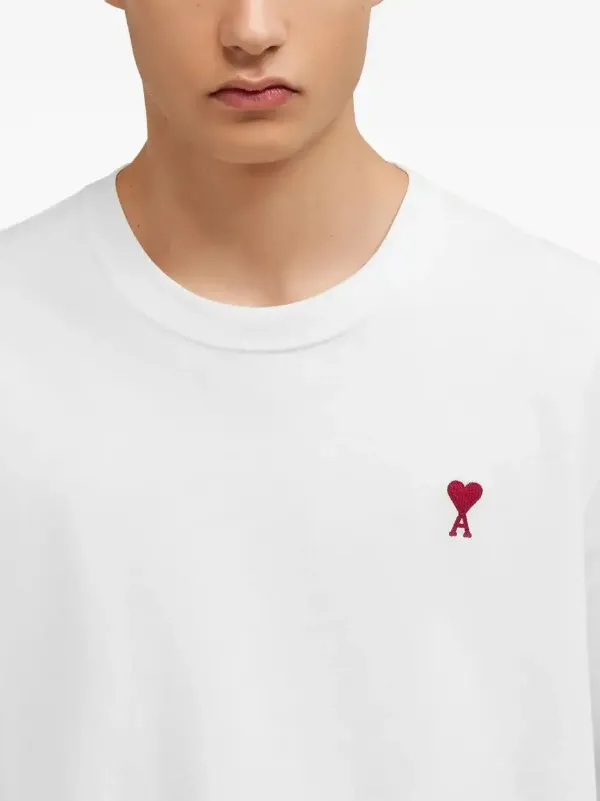 AMI Paris Ami De Coeur Tシャツ | ニュートラル | FARFETCH JP