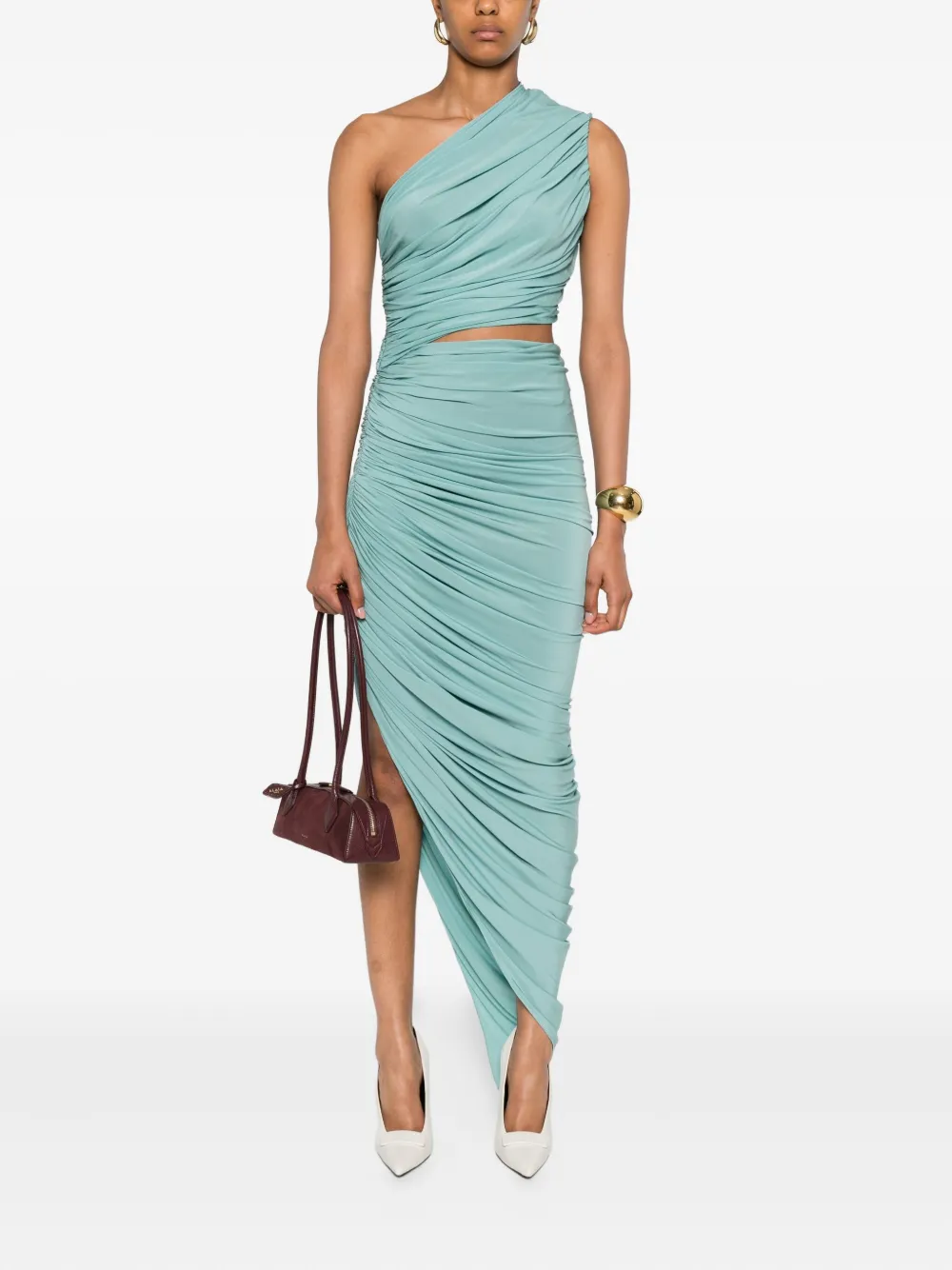 Alaïa one-shoulder gathered dress | Cocktail & Party Dresses | Image 2