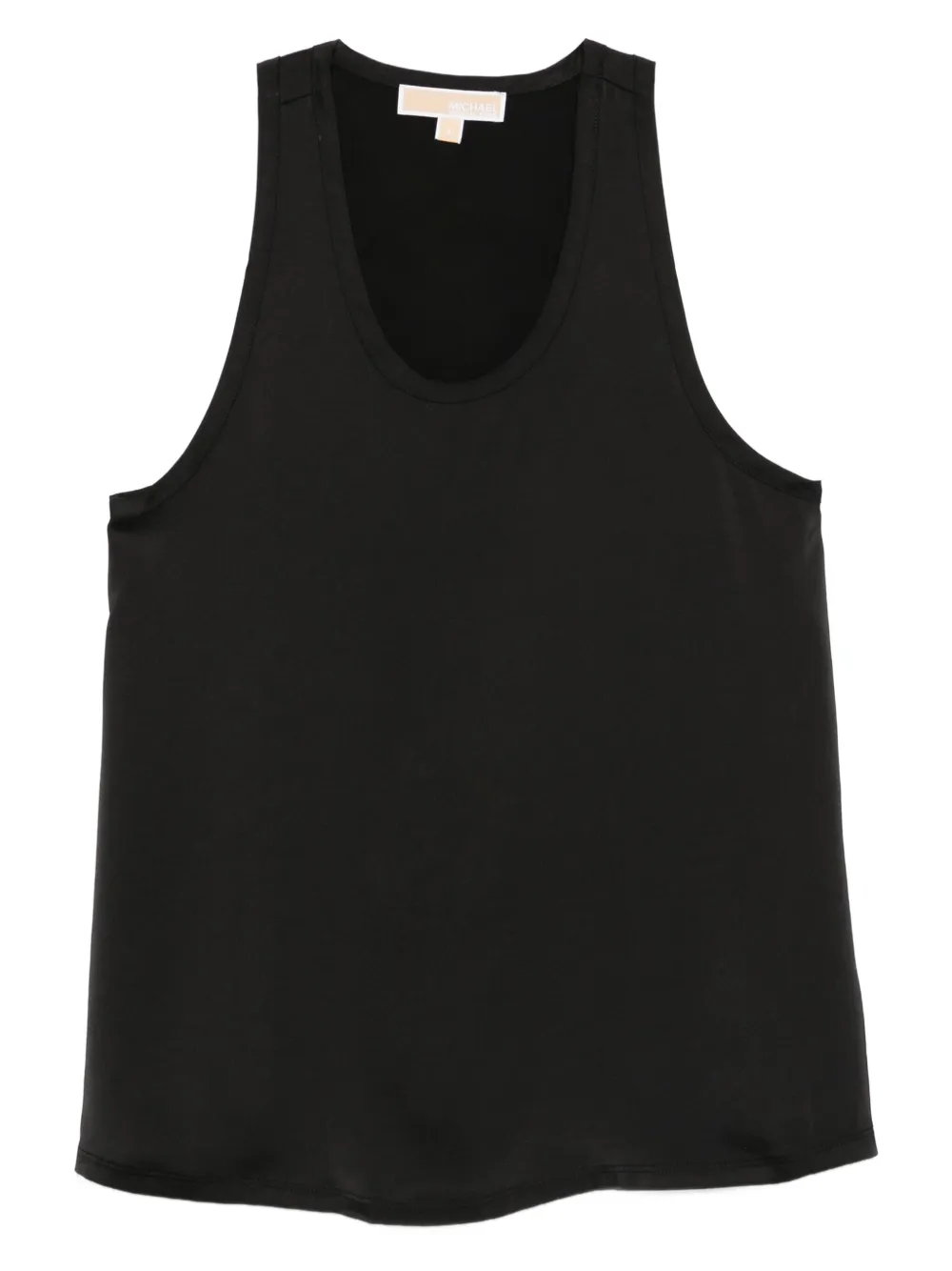 Michael Kors round-neck sleeveless top Zwart