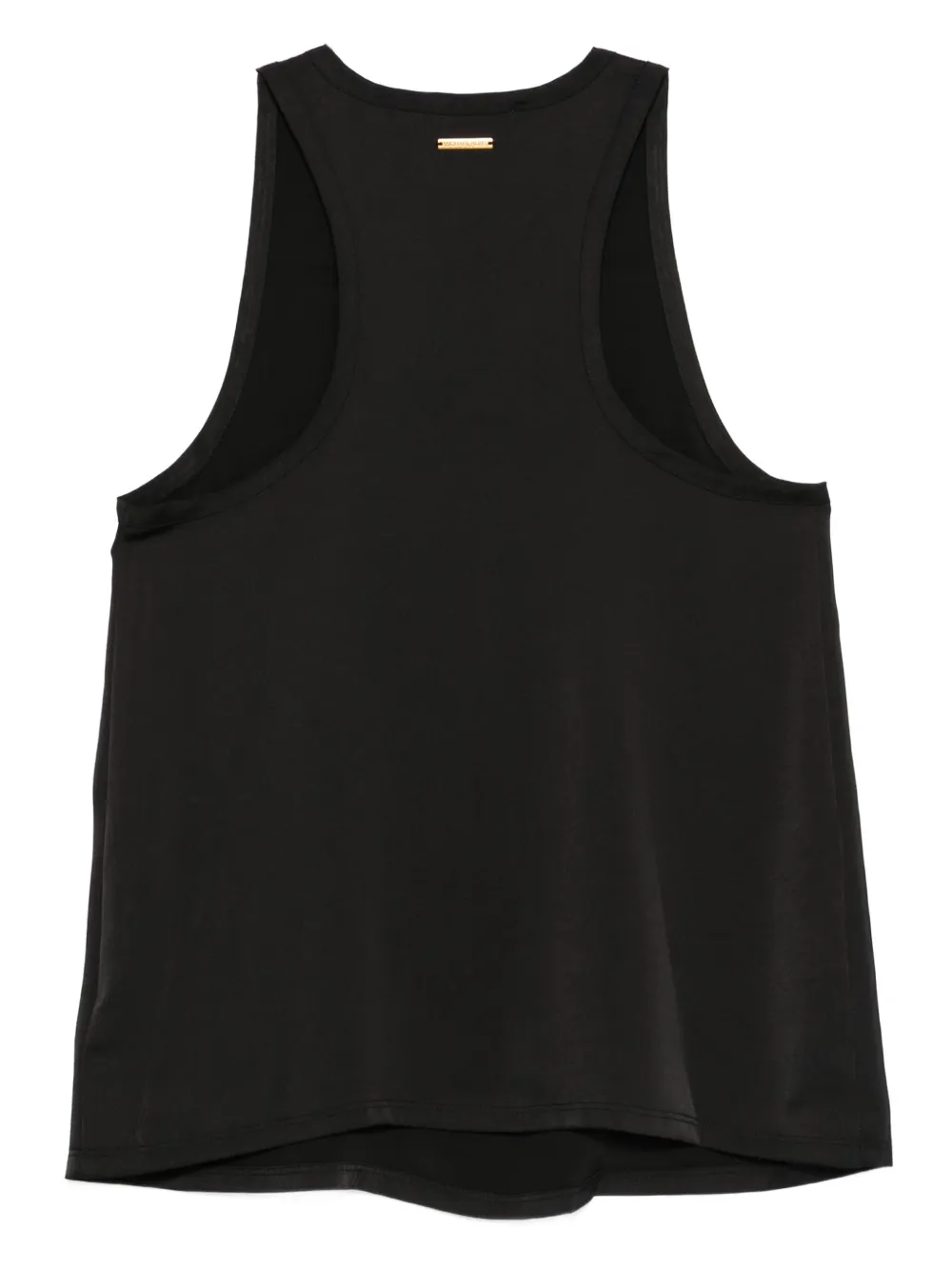 Michael Kors round-neck sleeveless top Zwart