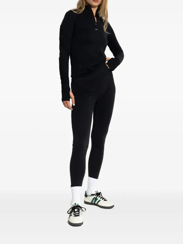 adidas gazelle silver green womens Black Charm Sneaker 6 Black by Lane 201 main image 1