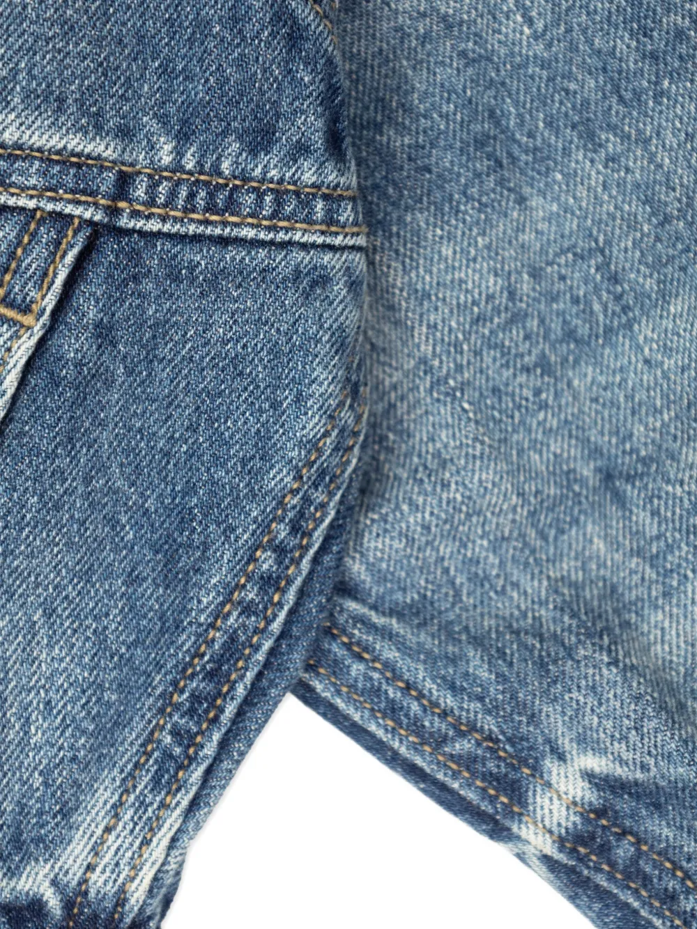 FEAR OF GOD ESSENTIALS KIDS Spijkerjack met rits Blauw