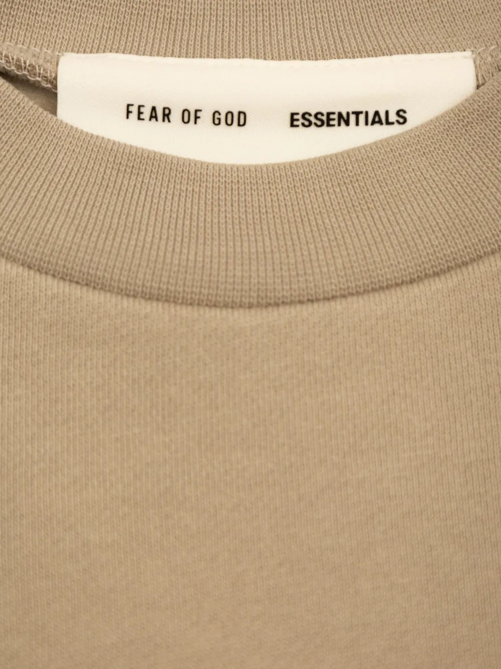FEAR OF GOD ESSENTIALS KIDS Sweater met geborduurd logo Bruin