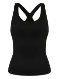 The Upside cross-back performance tank top - Black