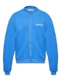 Pangaia zip-front bomber jacket - Blue