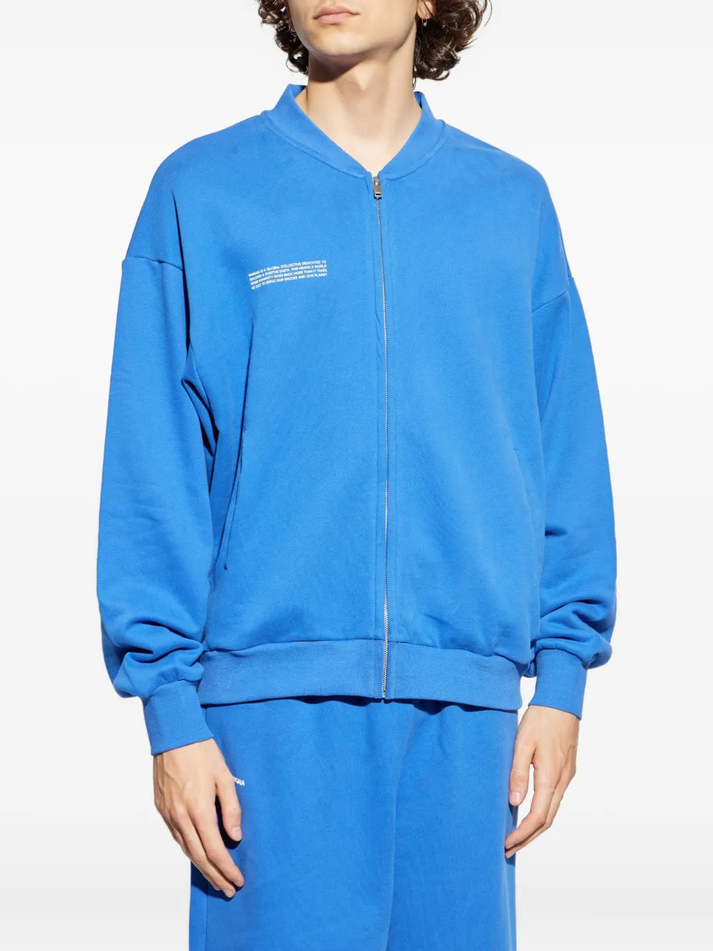 Pangaia zip-front bomber jacket | Varsity Jackets | Image 2