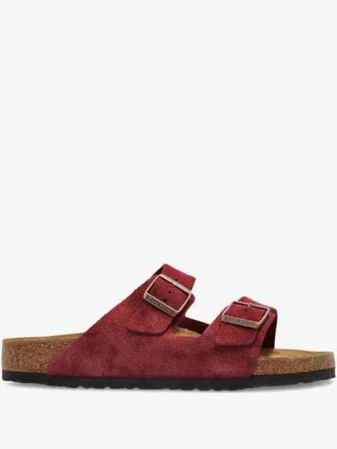 Birkenstock Arizona double-buckle suede sandals