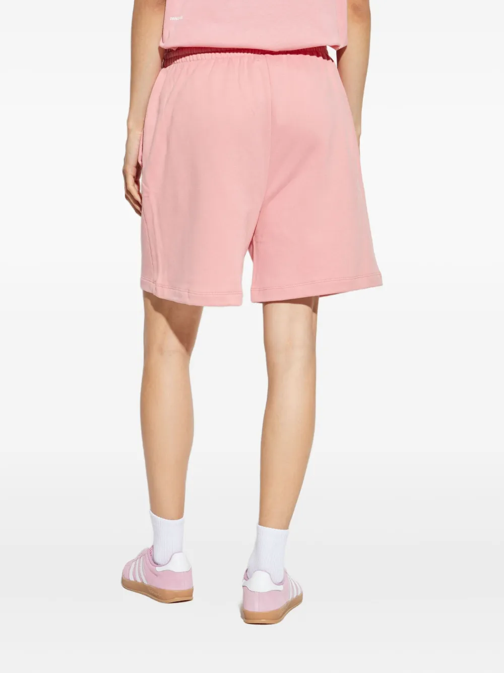 Pangaia Shorts met biologisch katoen DEWY ROSE