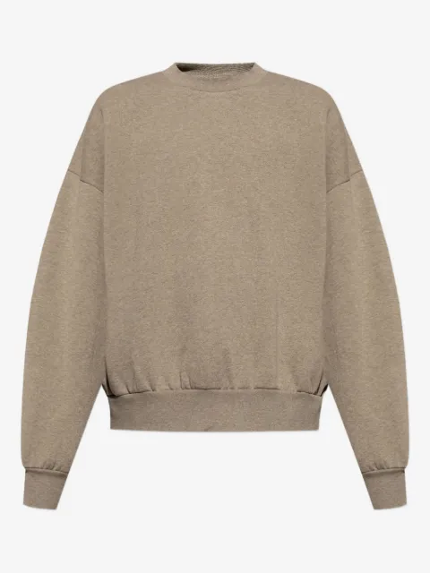 FEAR OF GOD ESSENTIALS sudadera con apliques del logo y cuello redondo
