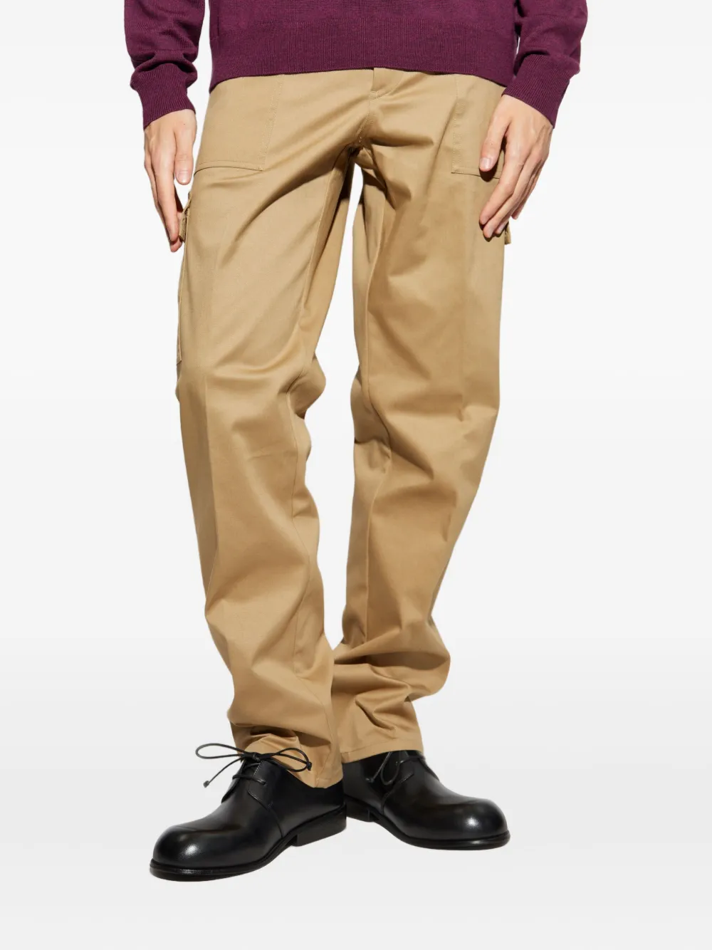 ETRO cargo-pocket trousers Beige