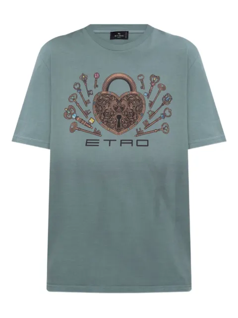 ETRO تيشيرت بطبعة شعار الماركة