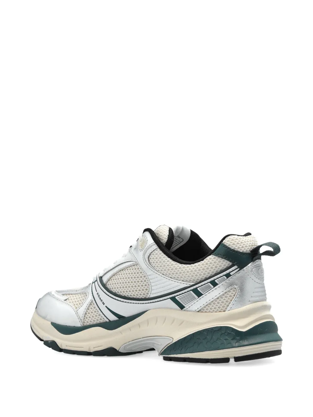 Coach Sneakers met logo Beige