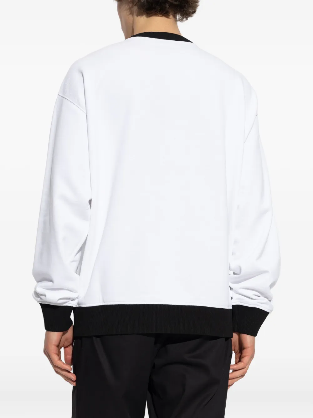 Dolce & Gabbana baroque-print sweatshirt Wit