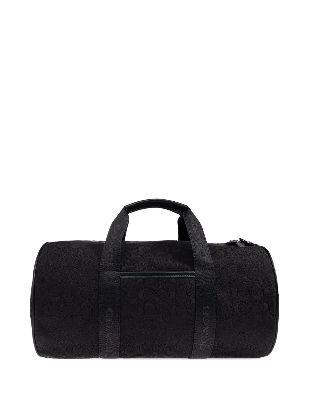 Coach Theo monogram cylindrical holdall Zwart