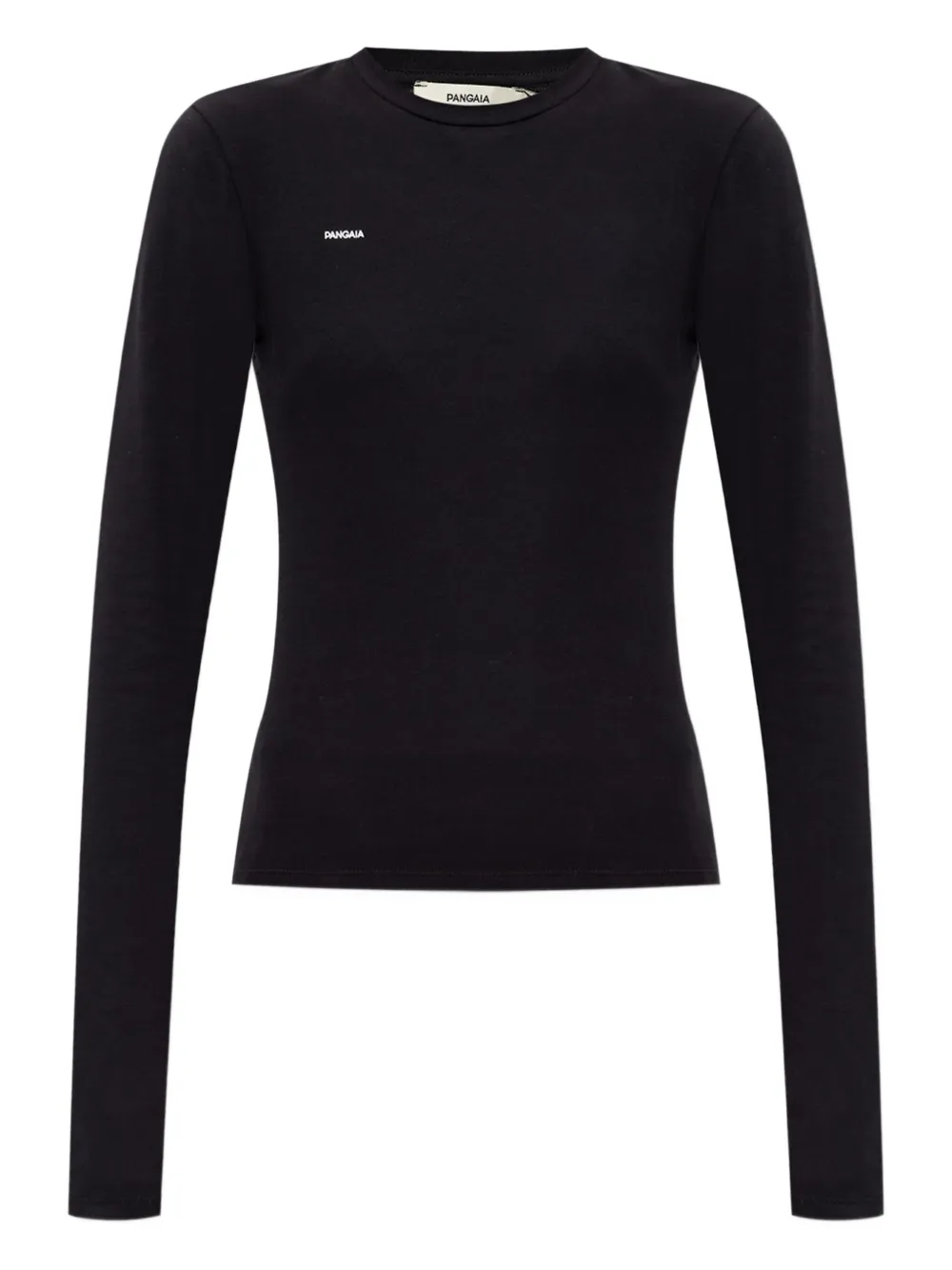 Pangaia logo-print top | Black | Image 1