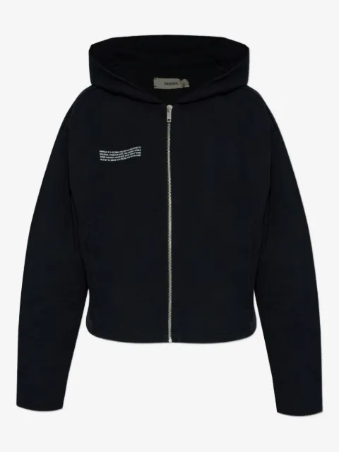 Pangaia Felpa con cappuccio e zip