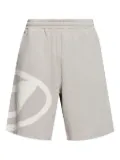 Diesel Crow logo-print drawstring shorts - Grey