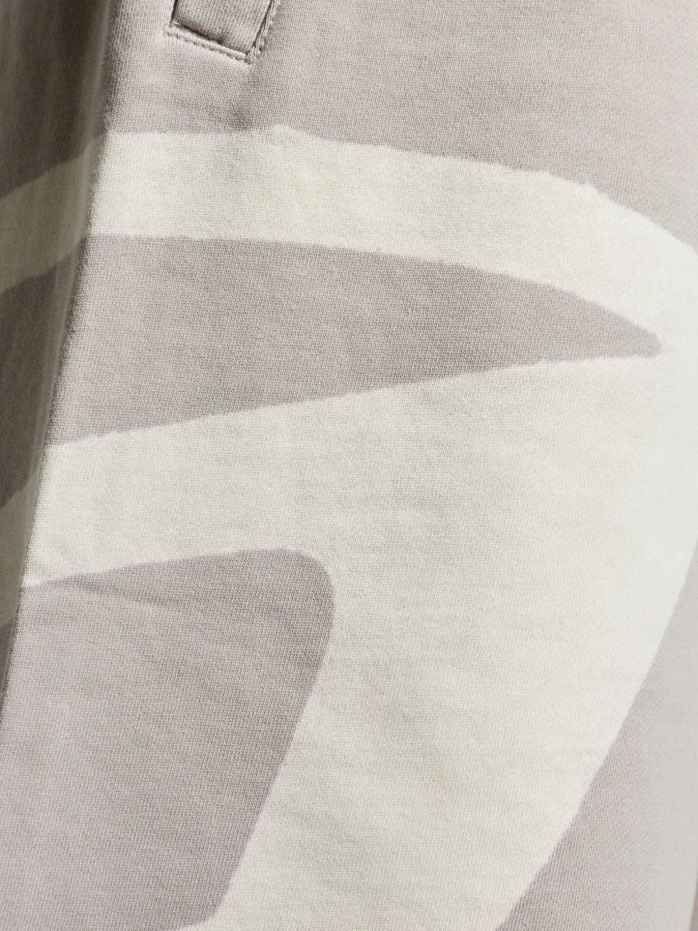 Diesel Crow logo-print drawstring shorts Grijs
