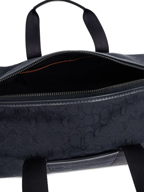 Coach Theo Monogram Duffle Bag | Blue | FARFETCH ZA