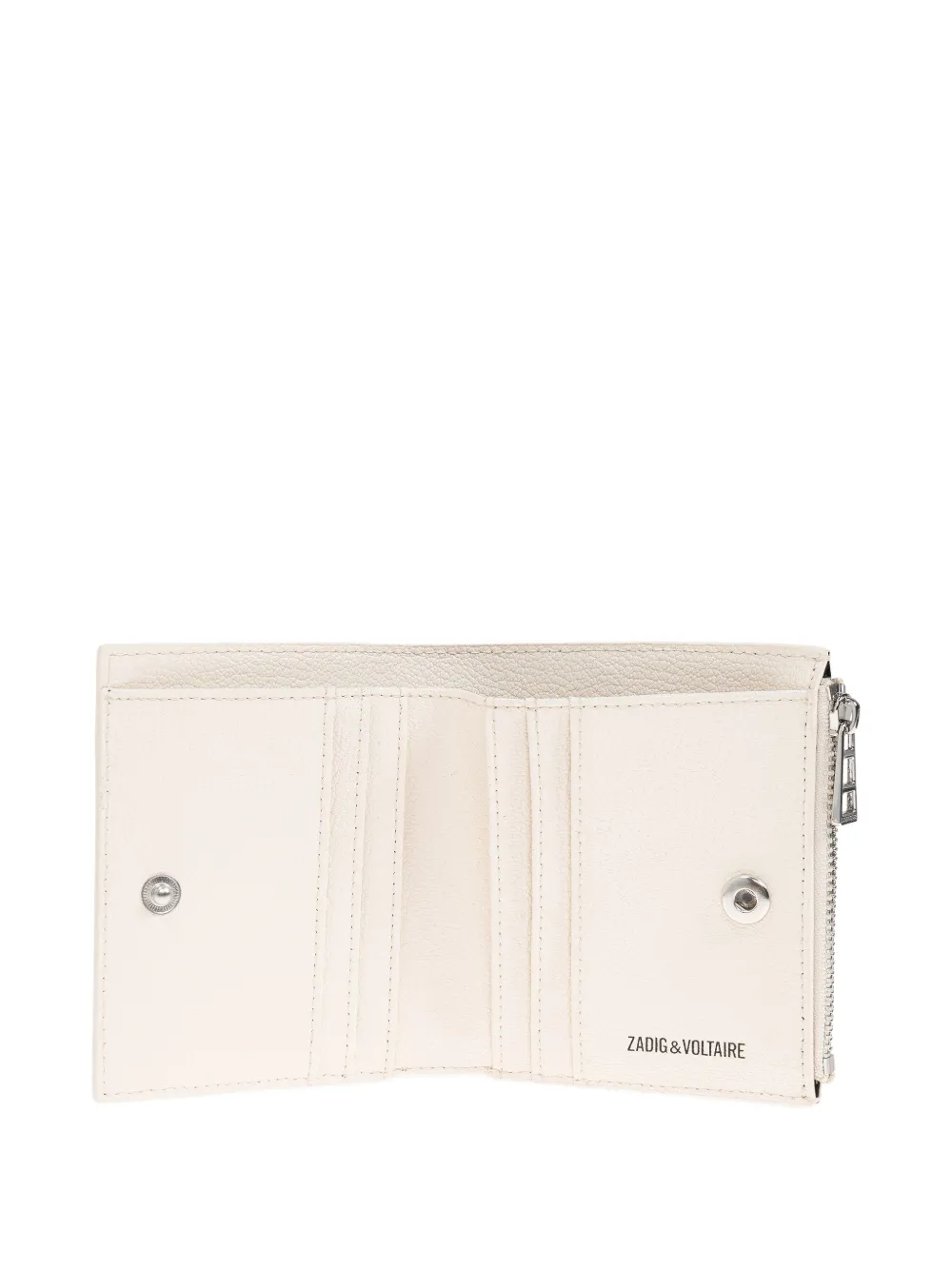 Zadig&Voltaire ZV portemonnee met monogram Beige