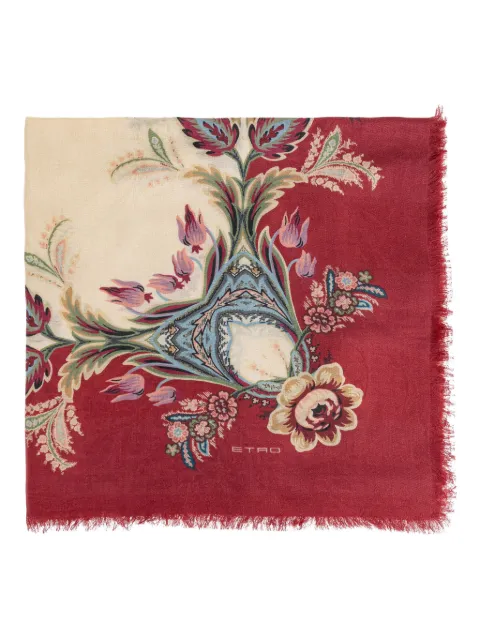 ETRO pañuelo con estampado floral