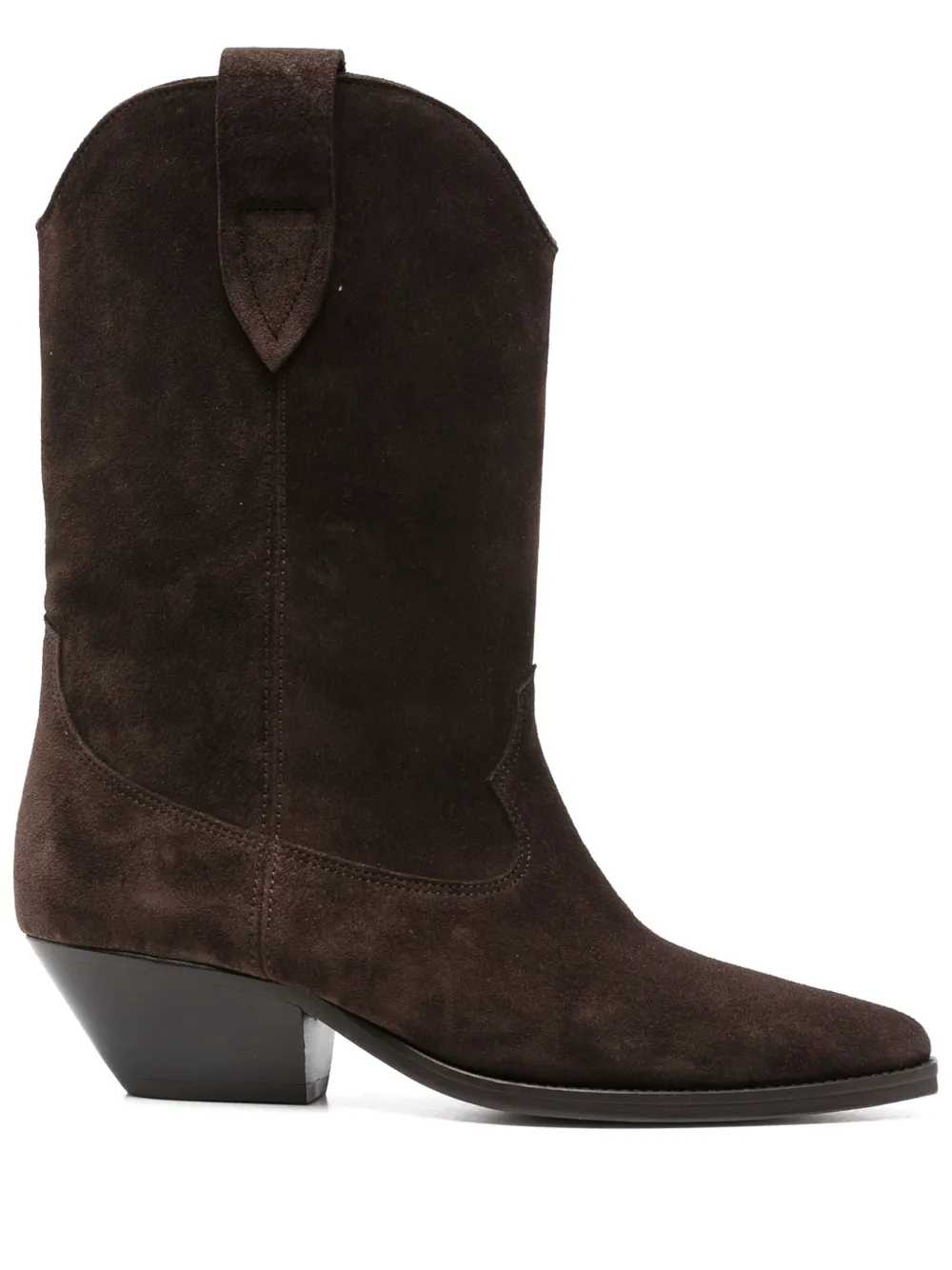 ISABEL MARANT suede pointed-toe boots | Brown | Image 1