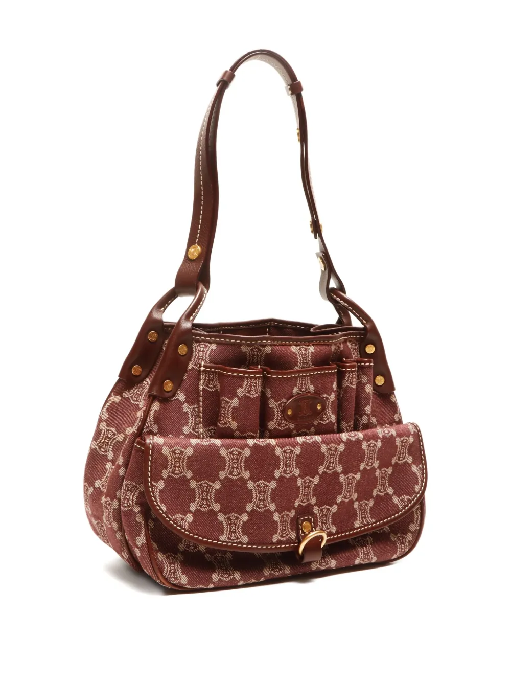 Pre-owned Celine 1980-1990 Macadam Shoulder Bag