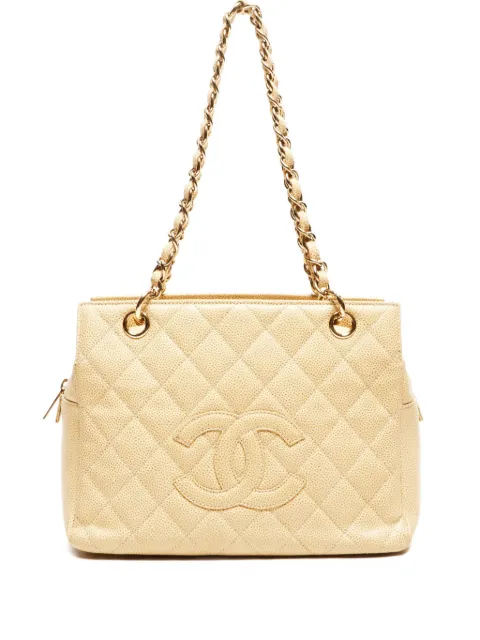 CHANEL Pre-Owned 2002-2003 キャビア ショルダーバッグ