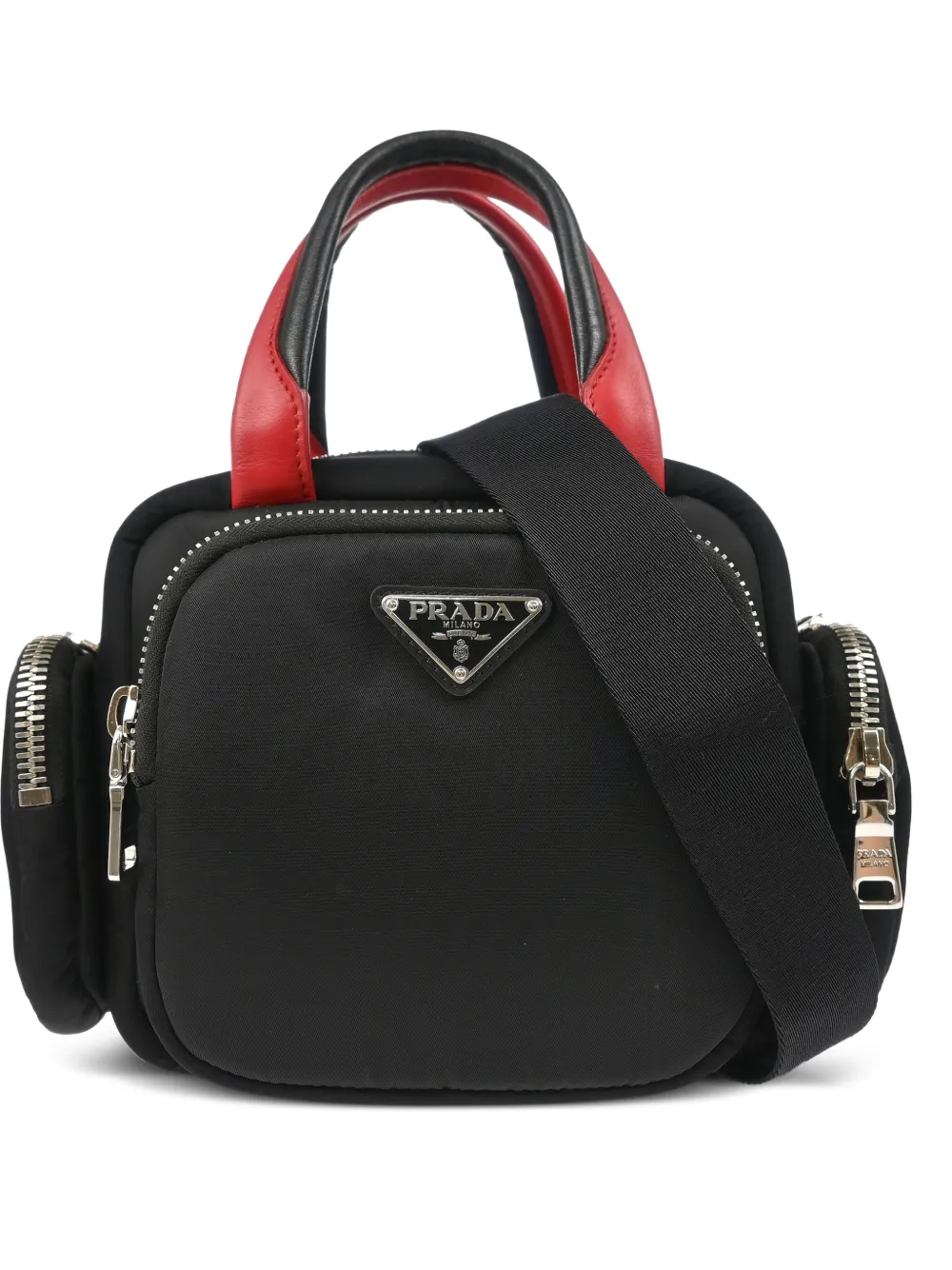 Prada Pre-Owned 1990-2000s ハンドバッグ - ブラック Prada Pre-Owned 1990-2000s ハンドバッグ - ブラック