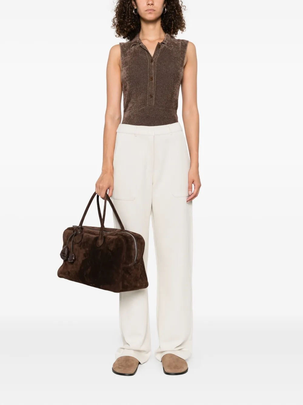 'S Max Mara pocket-detail trousers Beige