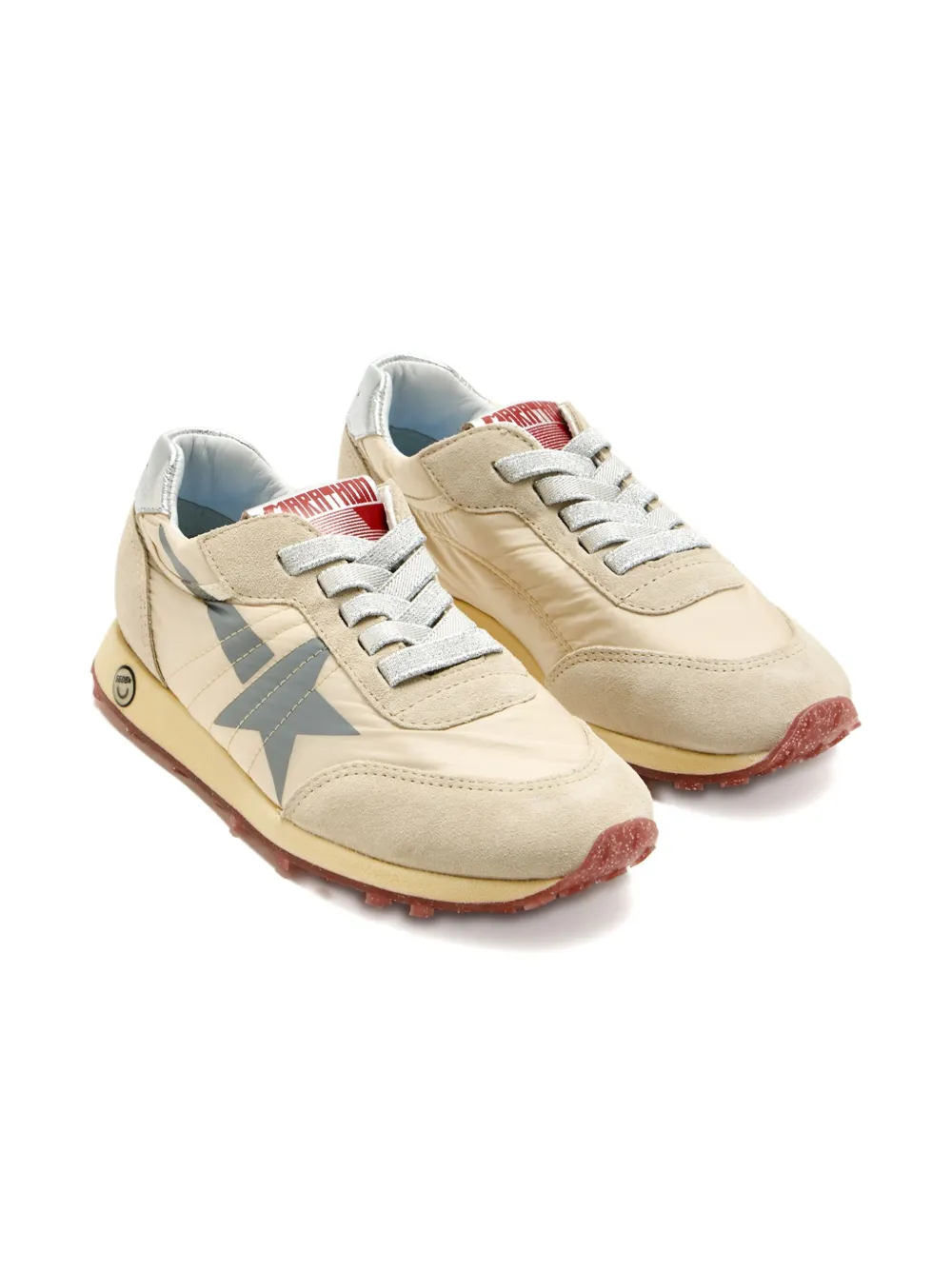 Golden Goose Kids star-detail sneakers - Beige