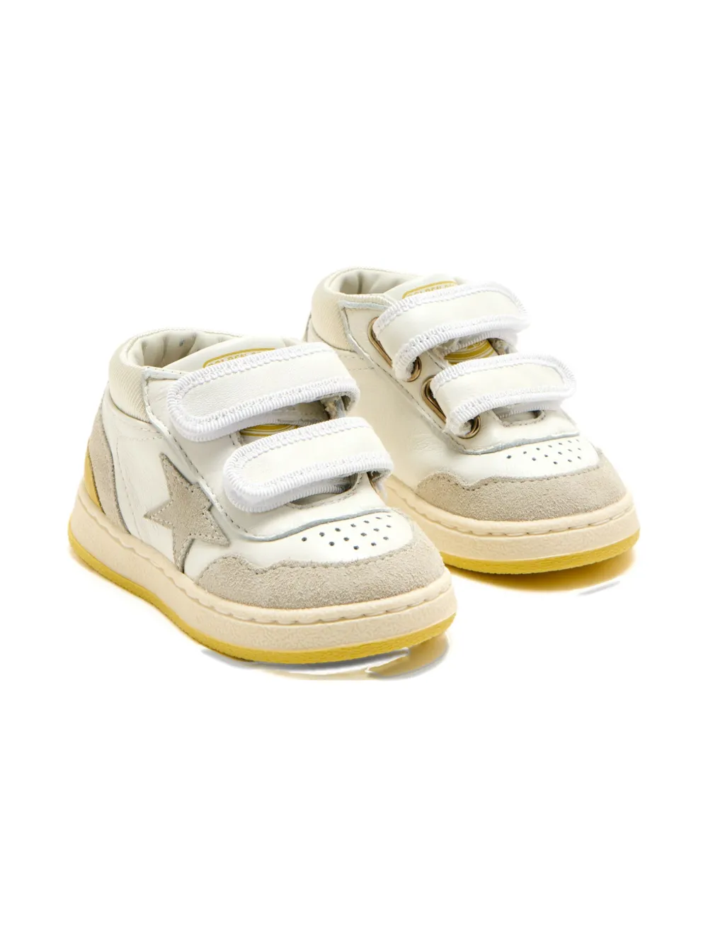 Golden Goose Kids star-embellishment sneakers Neutrals
