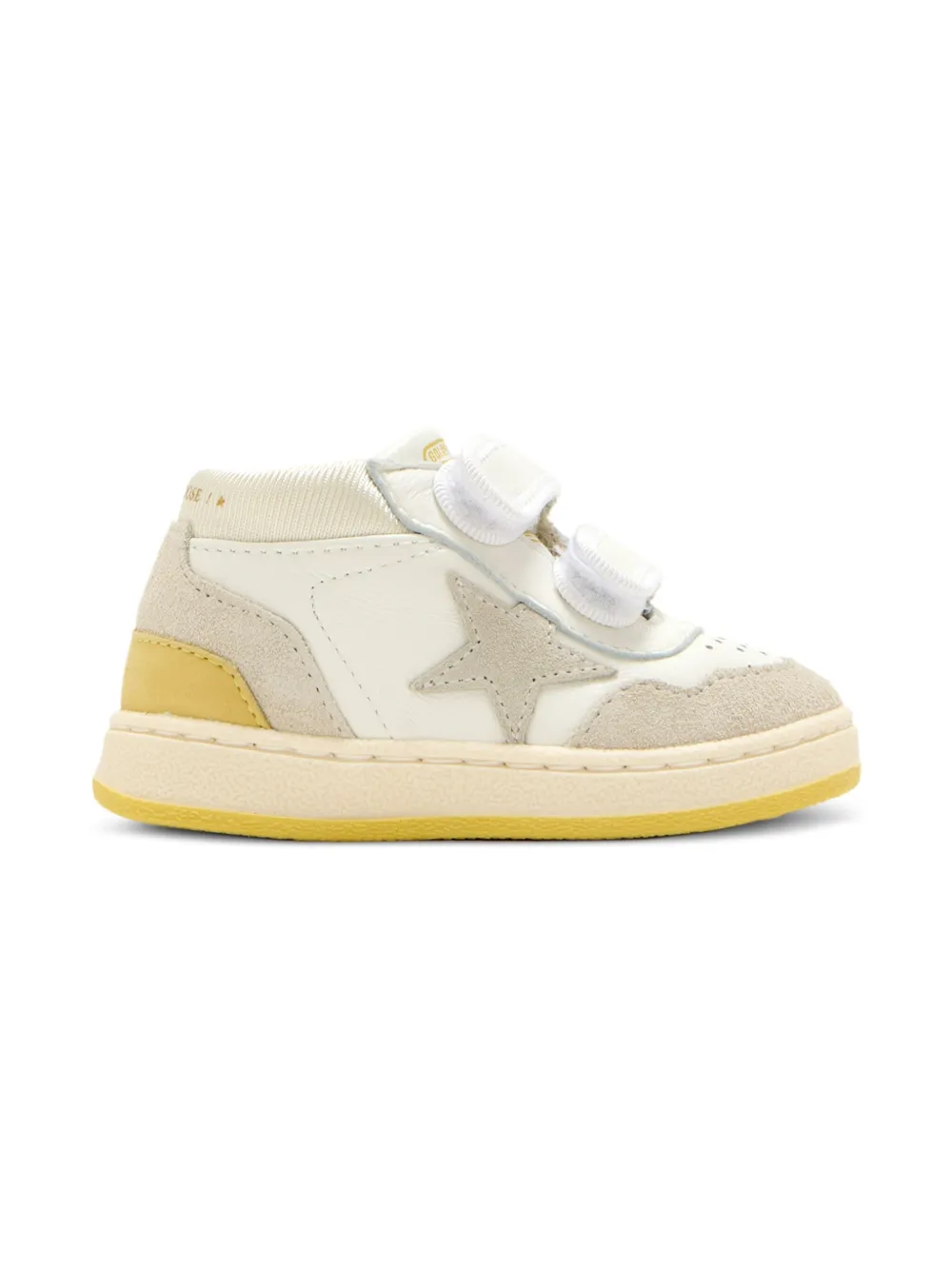 Golden Goose Kids star-embellish t sneakers Neutrals