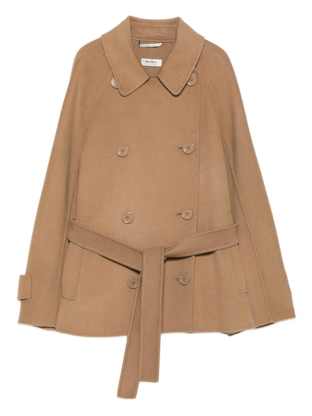 'S Max Mara belted double-breasted coat Beige