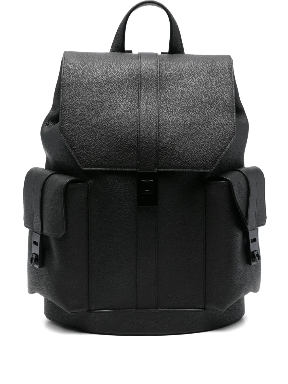 Ferragamo drawstring-fastening leather backpack | Black | Image 1