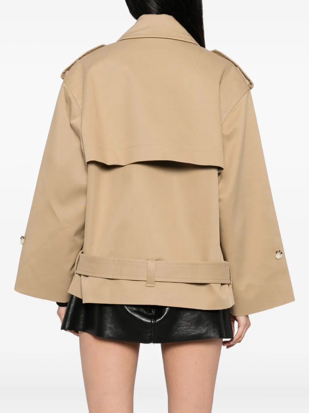 Self-Portrait Trenchcoat Beige