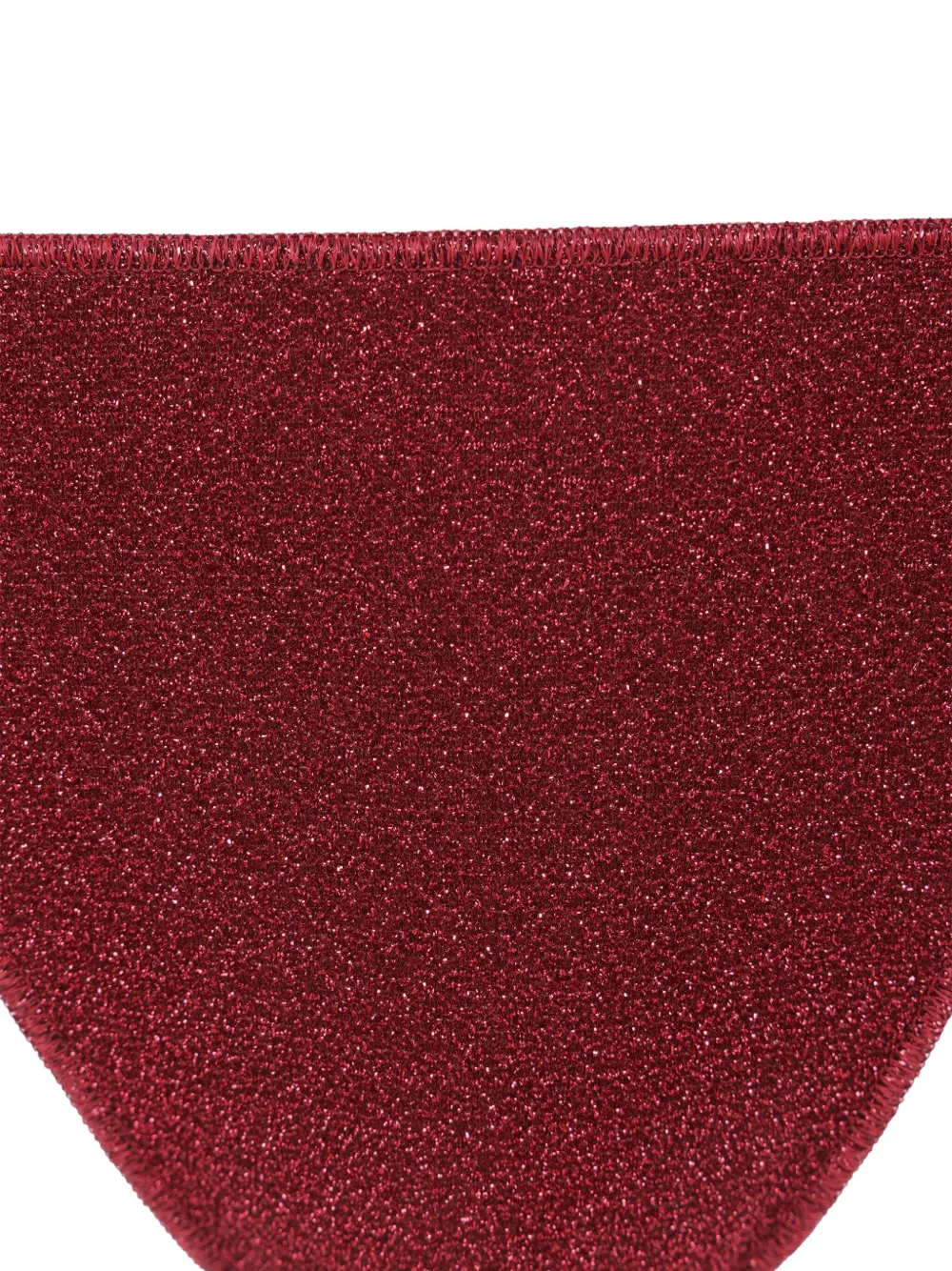 Oséree Lurex triangel bikini Rood