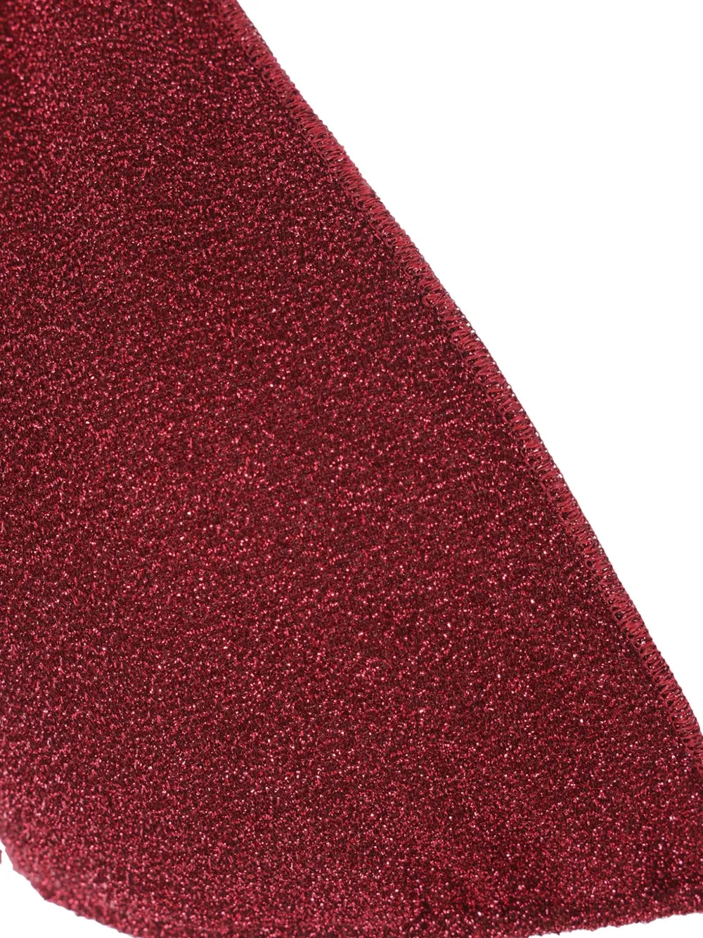 Oséree Lurex triangel bikini Rood