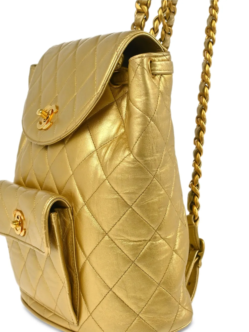 Pre-owned Chanel 1992 Large Duma Backpack