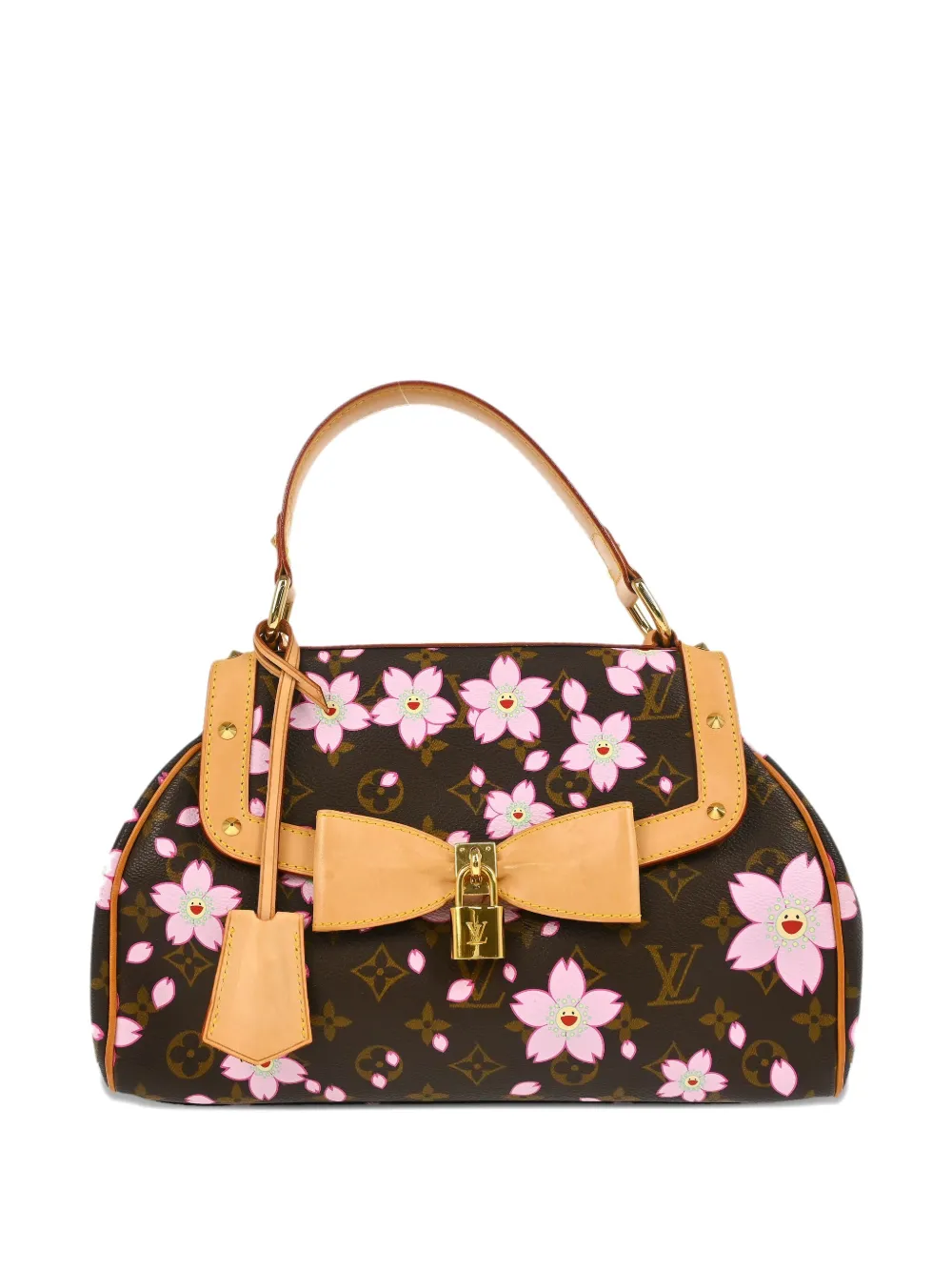 Louis Vuitton Pre-Owned x Takashi Murakami 2003 Cherry Blossom Sac Retro handbag | Brown | Image 1