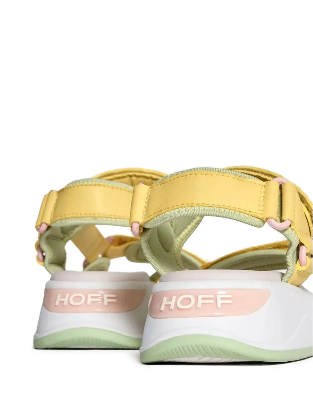Hoff Sandalen met bandjes Geel
