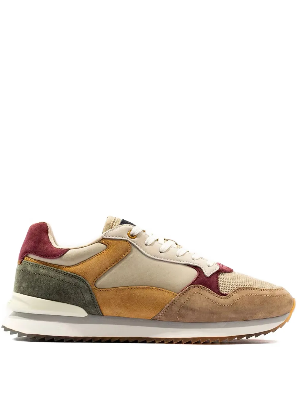 Hoff Madrid sneakers met colourblocking Beige