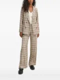 Hoss Intropia checked double-breasted blazer - Neutrals