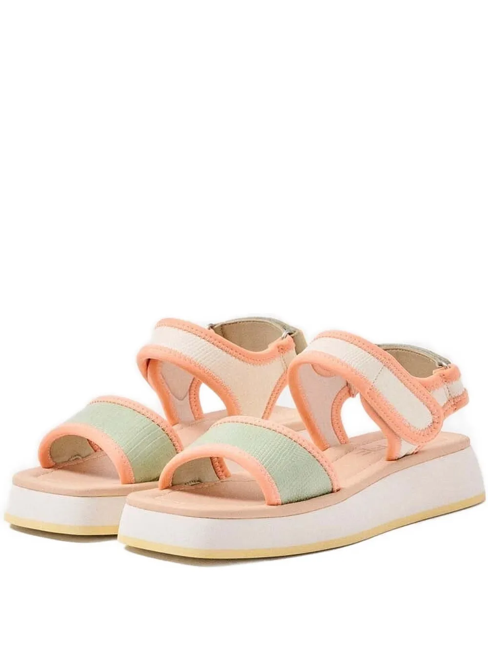 Hoff platform touch-strap sandals Pink